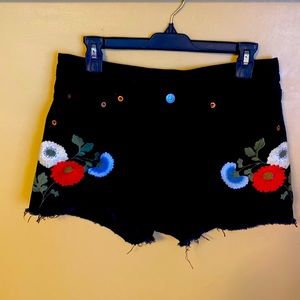 Black Levi shorts